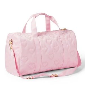 NWT Stoney Clover Lane X Quilted heart duffel bag